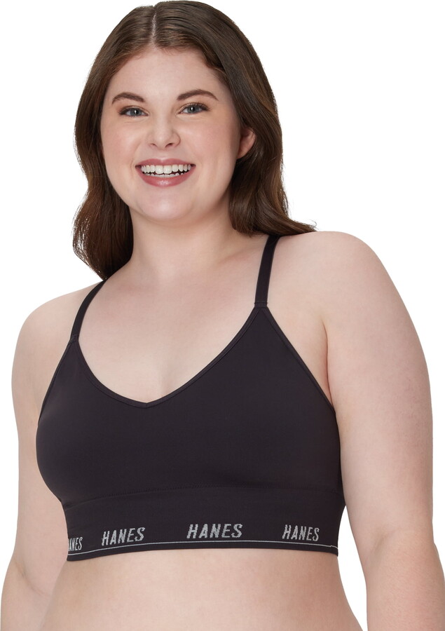 Hanes Moves Seamless Triangle Bralette