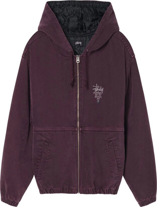 ジャケット・アウター STUSSY CANVAS INSULATED WORK JACKET XL Stussy - BLACK CANVAS INSULATED WORK JACKET – LE LABO STORE