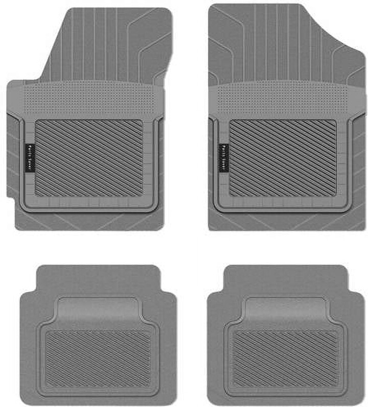 Pants Saver PantsSaver Custom Fit Car Floor Mats for BMW Alpina B7L 2011, 4 pc, All Weather Protection for vehicles, Heavy Duty Weather Resistant Plastic,Gray