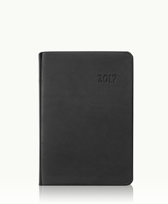 GiGi New York 2017 Daily Journal Traditional Leather