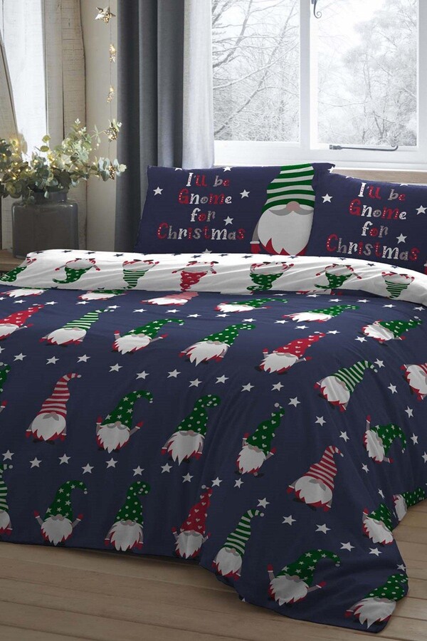 Fusion 'Christmas Gonks' 100 Brushed Cotton Duvet Cover Set ShopStyle