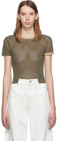 Thumbnail for your product : Helmut Lang Green Cotton Mesh Baby T-Shirt
