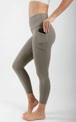 90 Degree by Reflex Carbon Interlink Cropped Leggings on SALE