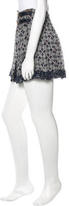 Galliano Silk Mini Skirt w/ Tags