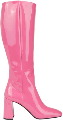 prada pink boots