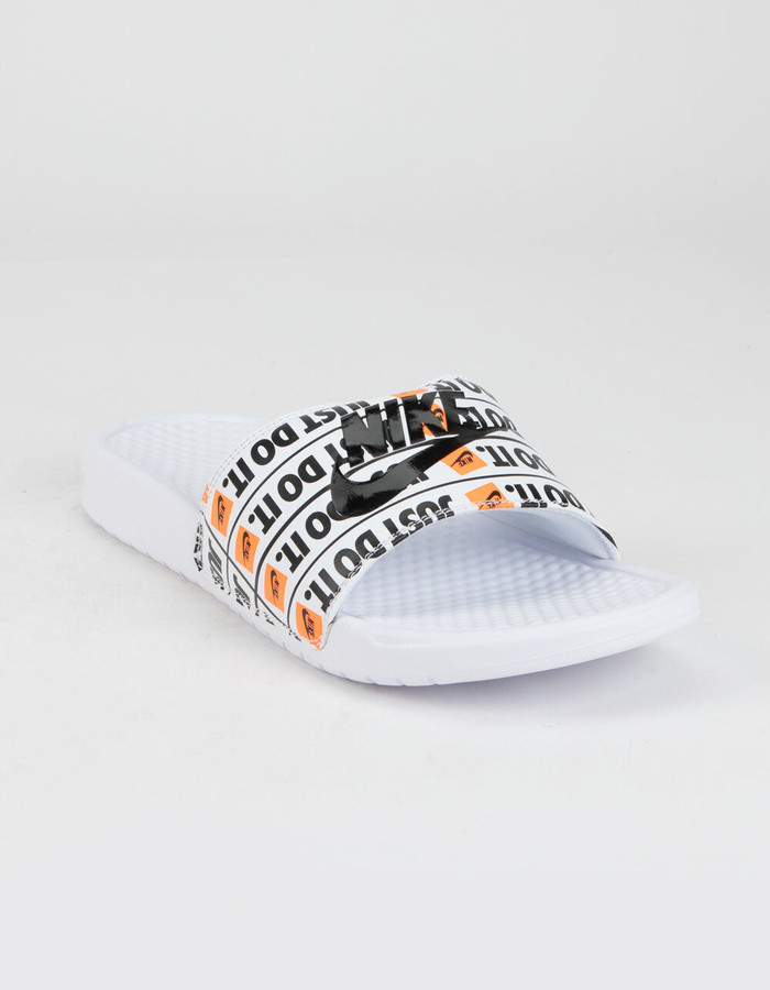 nike mens benassi jdi print slide sandals
