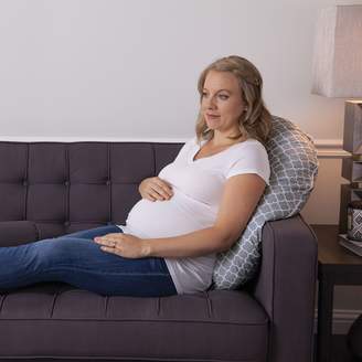 Boppy Prenatal Support Pillow w/Jersey Slipcover in Grey