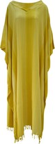 Thumbnail for your product : Cool Kaftans Stripey Ladies Kaftan Long Ethnic Hand Made Vibrant Large Womens Cool Stripes (Yellow)