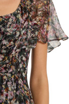 Thumbnail for your product : Charlotte Ronson Ruffle Dress in Evergreen Multi