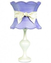 Thumbnail for your product : The Well Appointed House Pearl Lamp Base with Lavender Shade and Ivory Sash