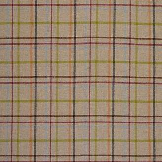 Moon Wool Check Natural Twill Fabric, Price Band E