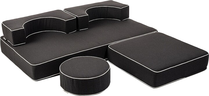 business & pleasure co. Modular Pillow Stack in Black