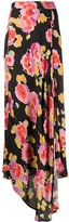 Thumbnail for your product : Essentiel Antwerp Floral Print Draped Skirt