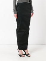 Thumbnail for your product : Rick Owens fitted maxi skirt