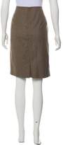 Thumbnail for your product : Philosophy di Alberta Ferretti Wool Knee-Length Skirt