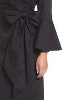 Thumbnail for your product : WAYF Wrap Bell Sleeve Dress