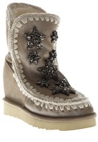 Thumbnail for your product : Mou Stars Stone Suede Boots