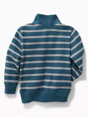 Old Navy Striped French-Rib 1/4-Zip Pullover for Toddler Boys