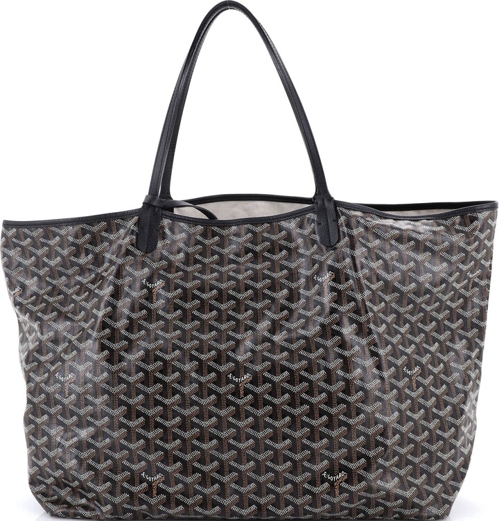 Pre-Owned Goyard Saint Louis Tote Coated Canvas GM