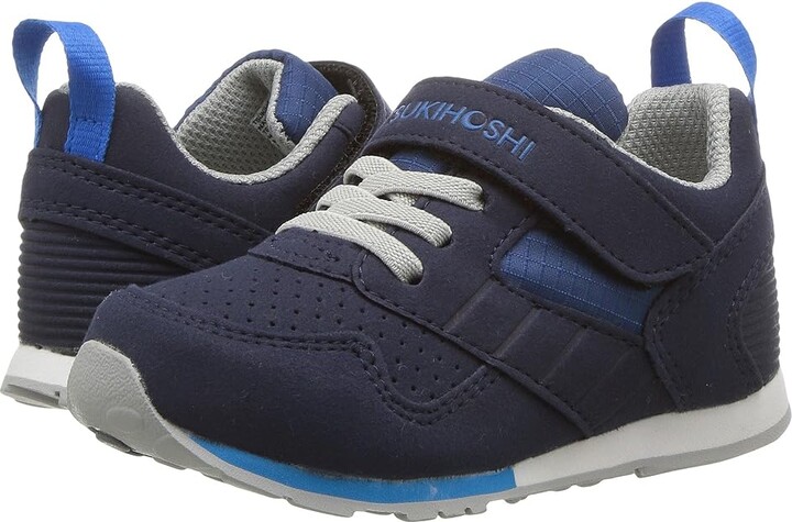 Tsukihoshi Racer (Toddler/Little Kid) Boys Shoes Navy/Blue : 7 Toddler M, Synthetic/Textile