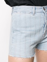 Thumbnail for your product : Saint Laurent High Waist Denim Shorts