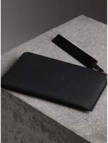 Thumbnail for your product : Burberry Two-tone Grainy Leather Travel Wallet