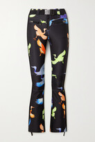 Thumbnail for your product : Jet Set Tiby Belted Printed Ski Pants - Black