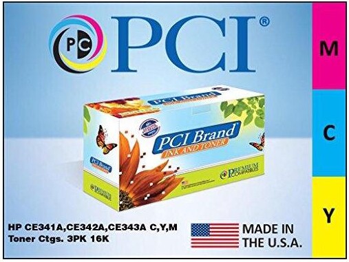 Pci Reman 651A Ce341a Cyan Toner Ctg