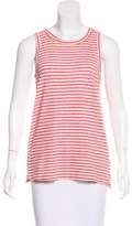 Thumbnail for your product : Current/Elliott Striped Sleeveless Top
