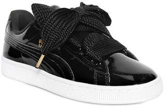 Puma Select Basket Heart Patent Leather Sneakers