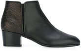 Thumbnail for your product : Giuseppe Zanotti D Giuseppe Zanotti Design two tone ankle boots