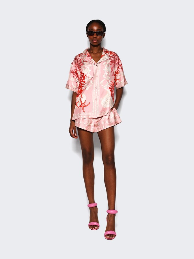 Versace Barocco Sea Silk Shirt