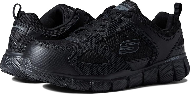 Skechers Telfin Composite Toe (Black) Women's Shoes - ShopStyle