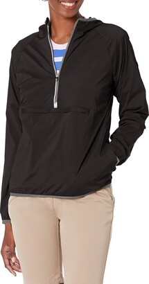 half black and white jacket