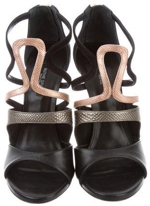 Ruthie Davis Kiernan Leather Sandals