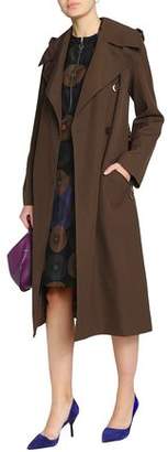 Nina Ricci Double-Breasted Wool And Silk-Blend Trench Coat