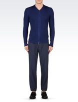 Thumbnail for your product : Giorgio Armani Ribbed Full-Zip Cardigan