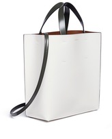 Thumbnail for your product : Marni 'Museo' leather shopper tote with removable drawstring bag