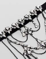 Thumbnail for your product : Lipsy Statement Crystal Drape Choker