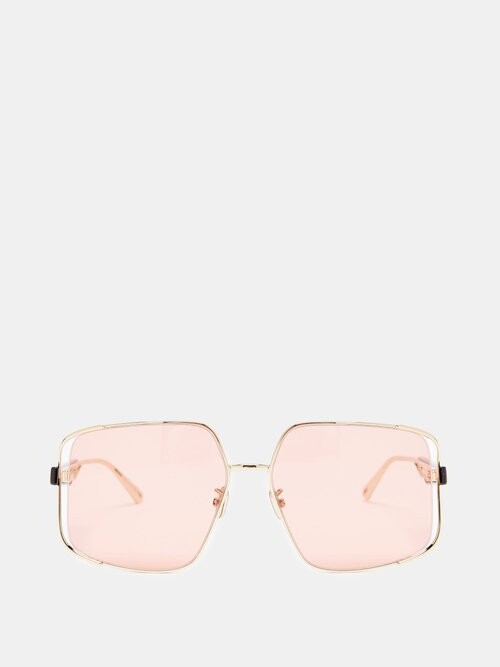 dior pink gold sunglasses