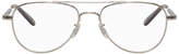 Thumbnail for your product : Garrett Leight Silver Linnie Glasses