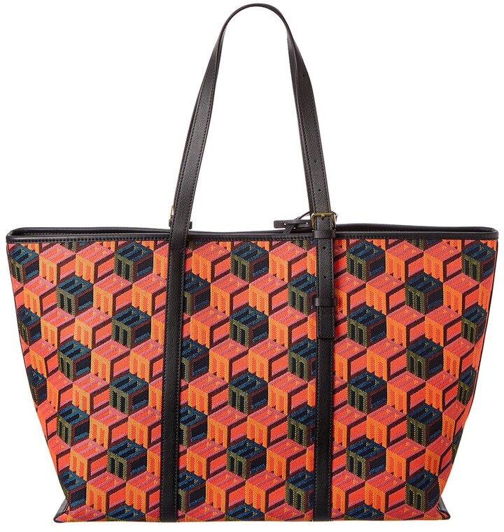 red mcm bolsa medium