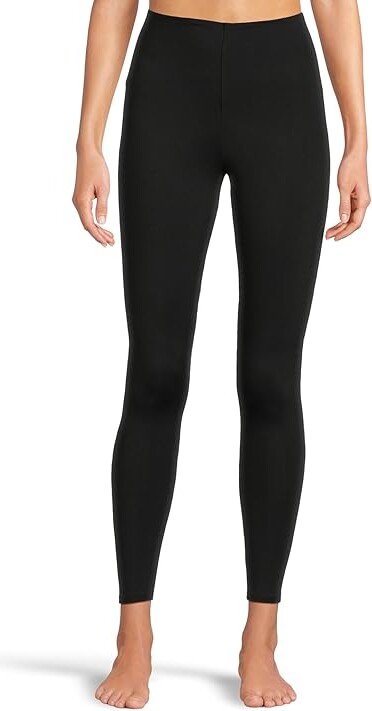 Commando Control Legging SLG01 Women's Clothing Black : SM (4-6) 27, Nylon/Spandex