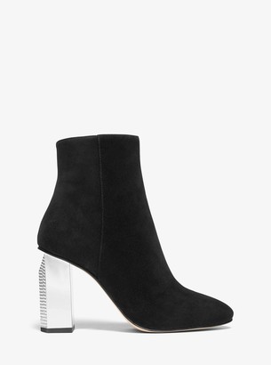 Petra embellished suede ankle boot clearance