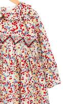 Thumbnail for your product : Rachel Riley Girls' Floral Peter Pan Collar Dress