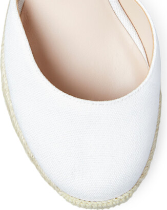 Stuart Weitzman Mykonos Closed-Toe Espadrille Wedge - ShopStyle