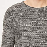 Thumbnail for your product : River Island Dark grey knitted crew neck jumper