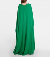 Thumbnail for your product : Valentino Caped cady couture gown