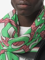 Thumbnail for your product : Burberry Logo-Print Large Square Scarf