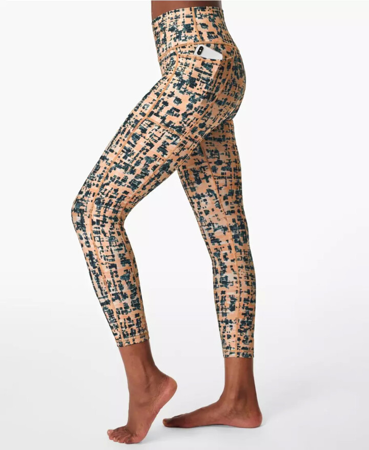 Sweaty Betty Super Sculpt Sustainable High-Waisted 7/8 Yoga Leggings - ShopStyle Activewear